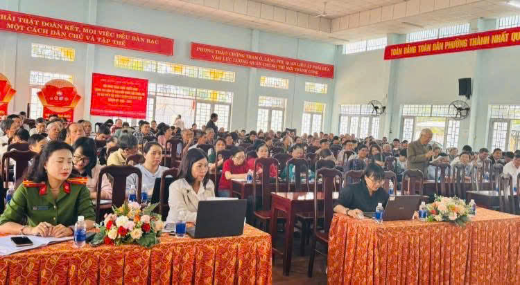 Phường Thành Nhất tổ chức Hội nghị tiếp xúc cử tri sau Kỳ họp thứ Mười một, HĐND phường khóa VI